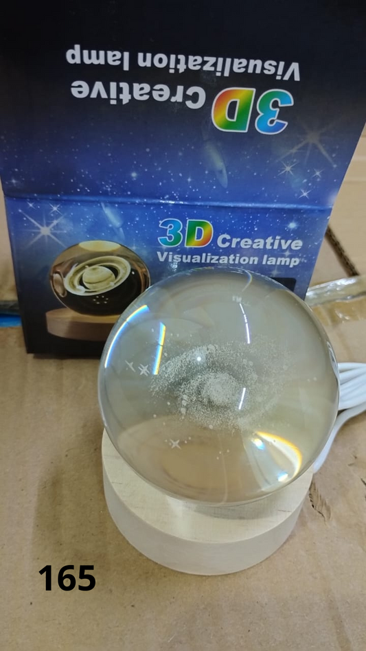 Lámpara Esfera de Cristal Luz LED 6cm